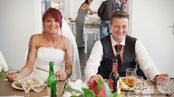 Hochzeit - Hochzeitsfeier Hochzeitsfotograf Standesamt Greifswald - Hochzeitsfeier