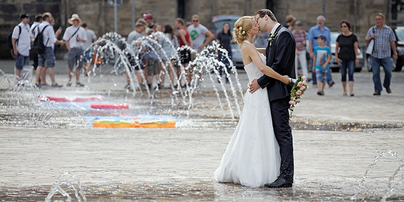 Ioanna & Christian auf der Hubbrücke